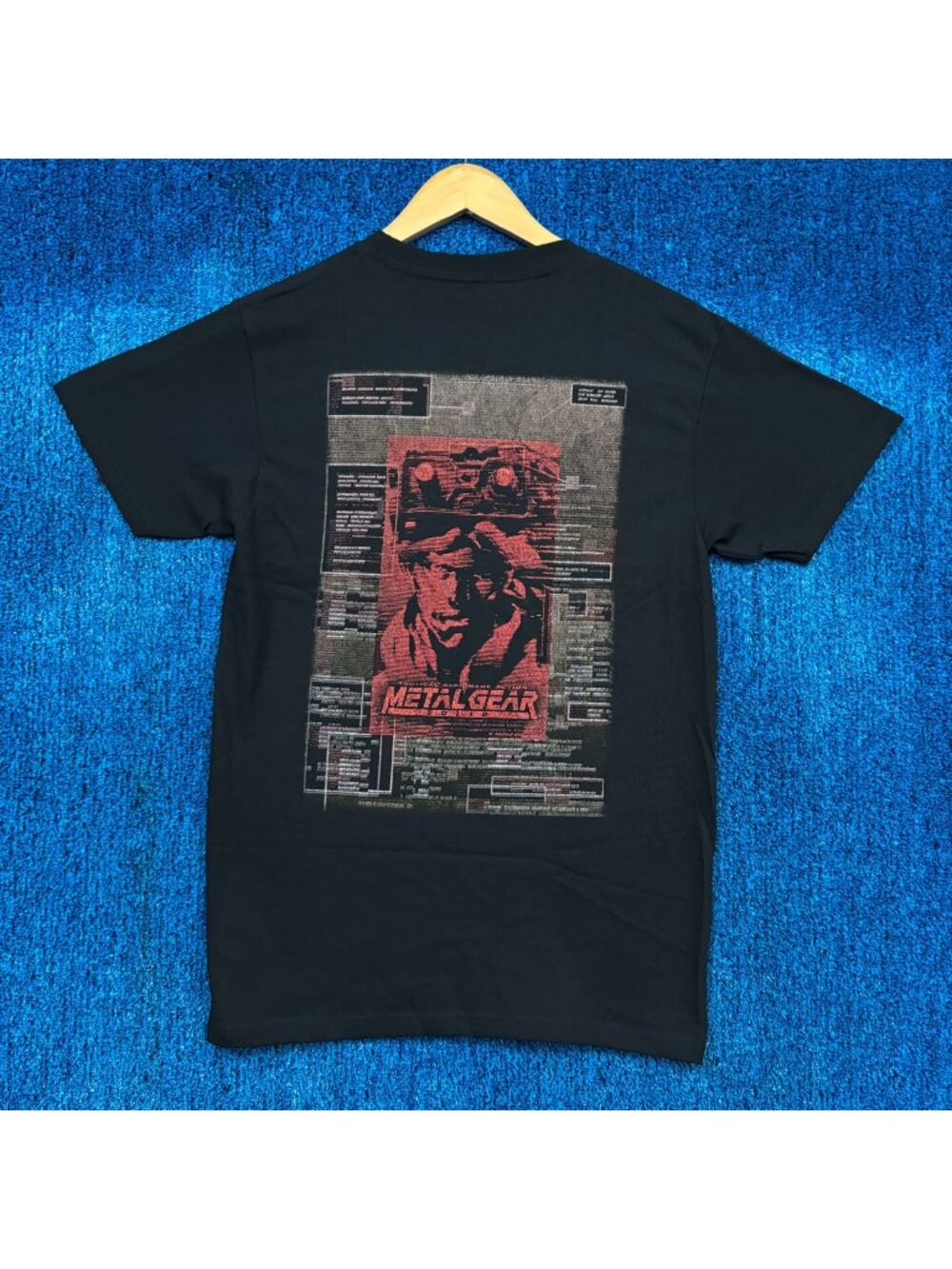 Metal Gear Solid "Tactical Espionage Action" Graphic T-Shirt Size Medium